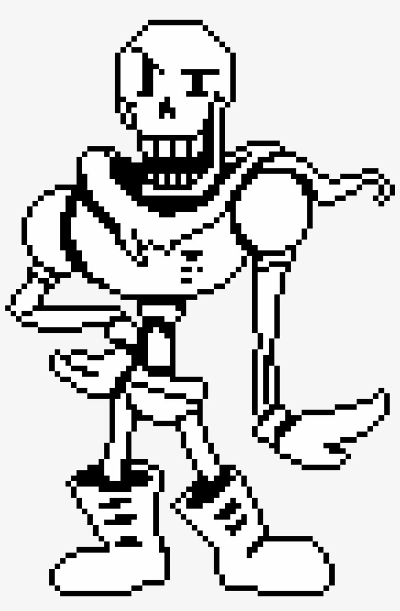 Papyrus Undertale Coloring Page - Free Printable Coloring Pages for Kids