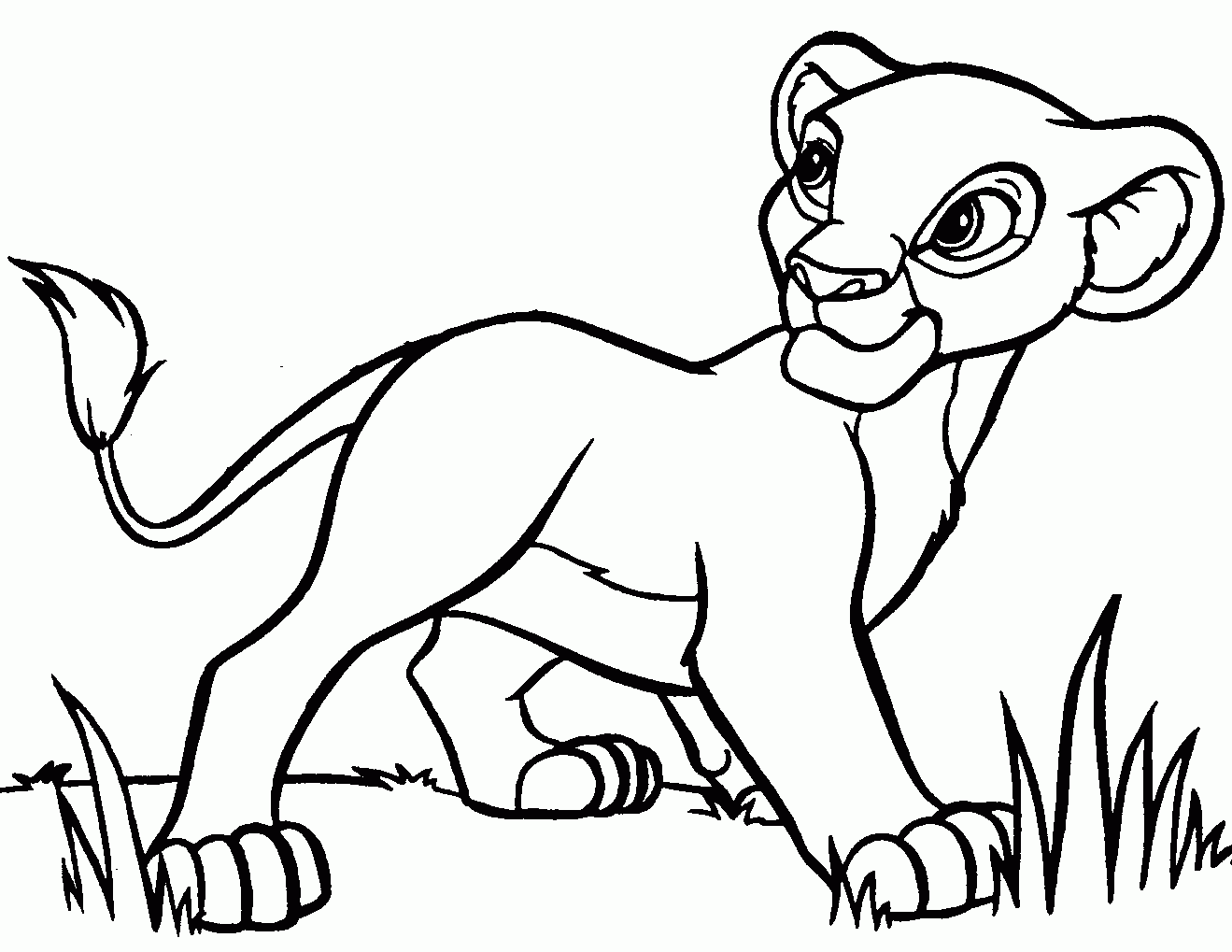 Coloring Pages Disney Cartoon Characters - Coloring