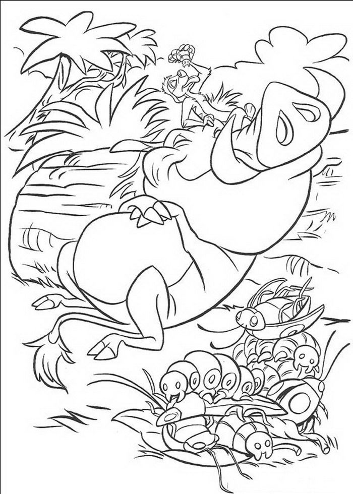 Kids-n-fun.com | 92 coloring pages of Lion King