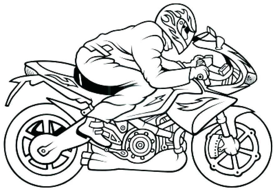 Police Motorcycle Coloring Pages at GetDrawings.com | Free ...