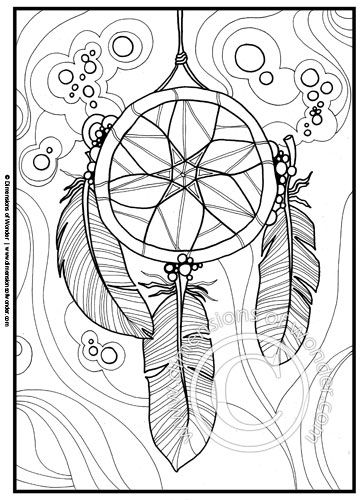 Native American Coloring Pages {Printable} - Dimensions of Wonder | Dream  catcher coloring pages, Mandala coloring pages, Coloring pages to print