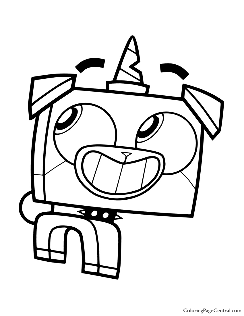 Download or print this amazing coloring page: UniKitty - Prince Puppycorn C...