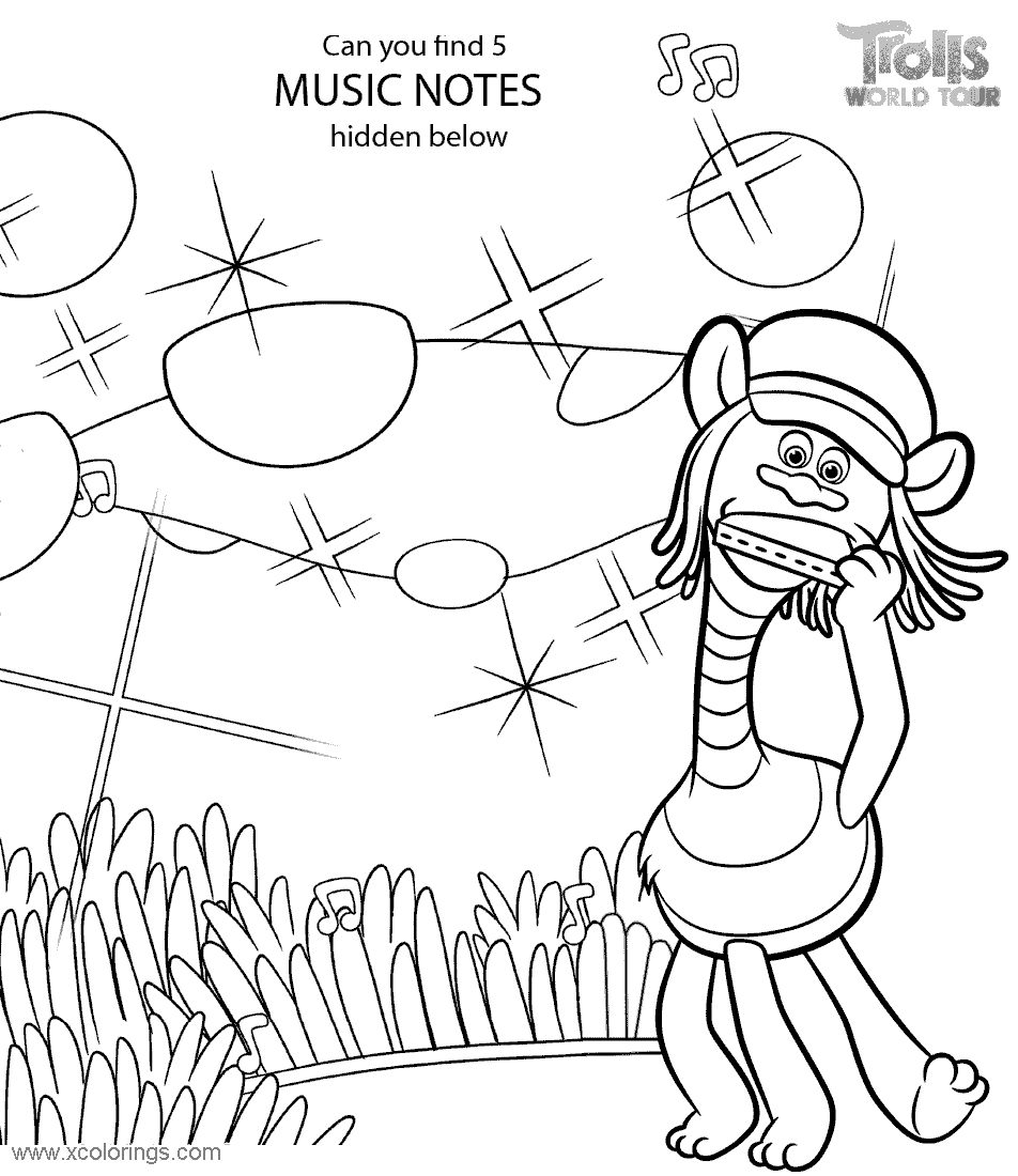 Free Trolls Coloring Pages From Theovie Printable Dreamworks –  Stephenbenedictdyson