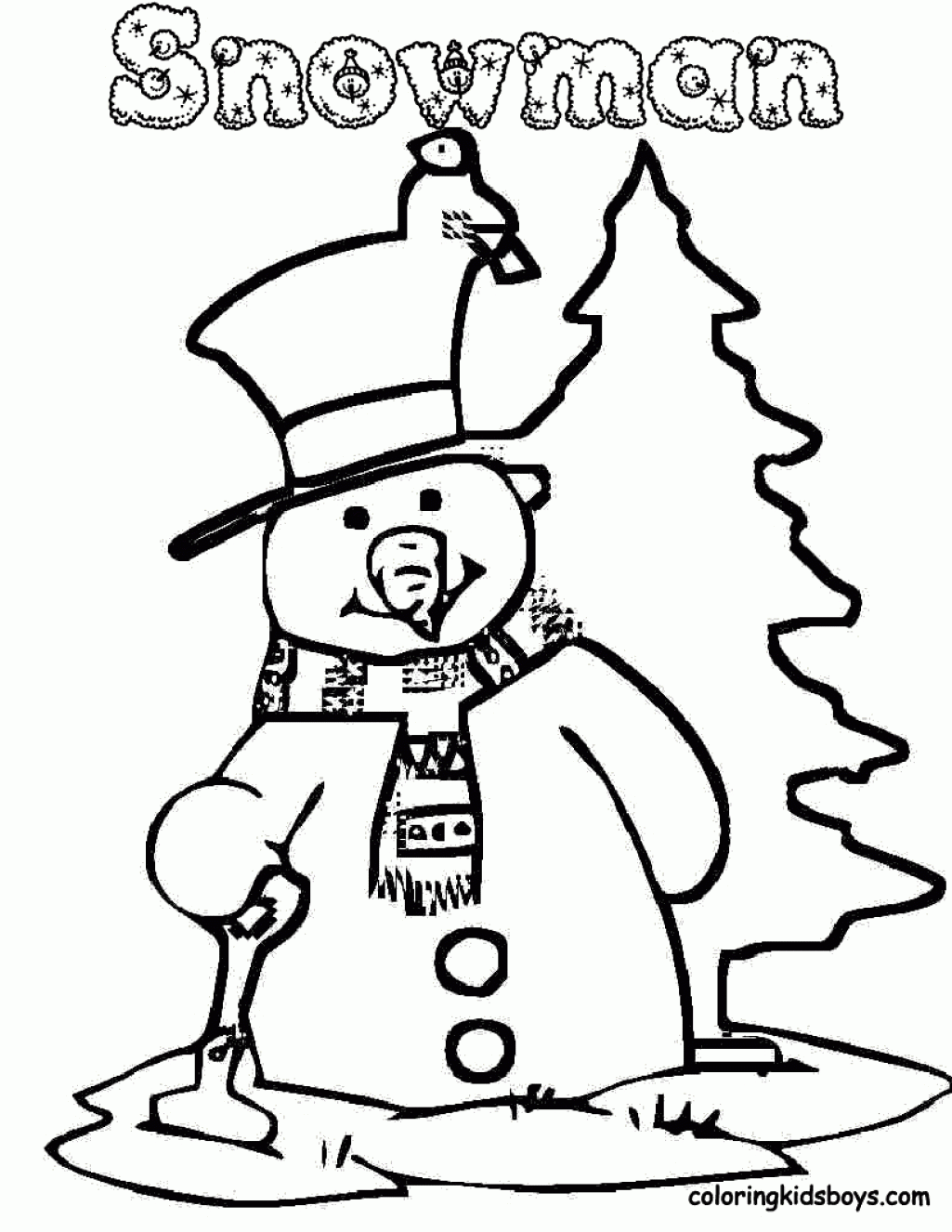 Christmas Day Coloring Pages - Coloring Home