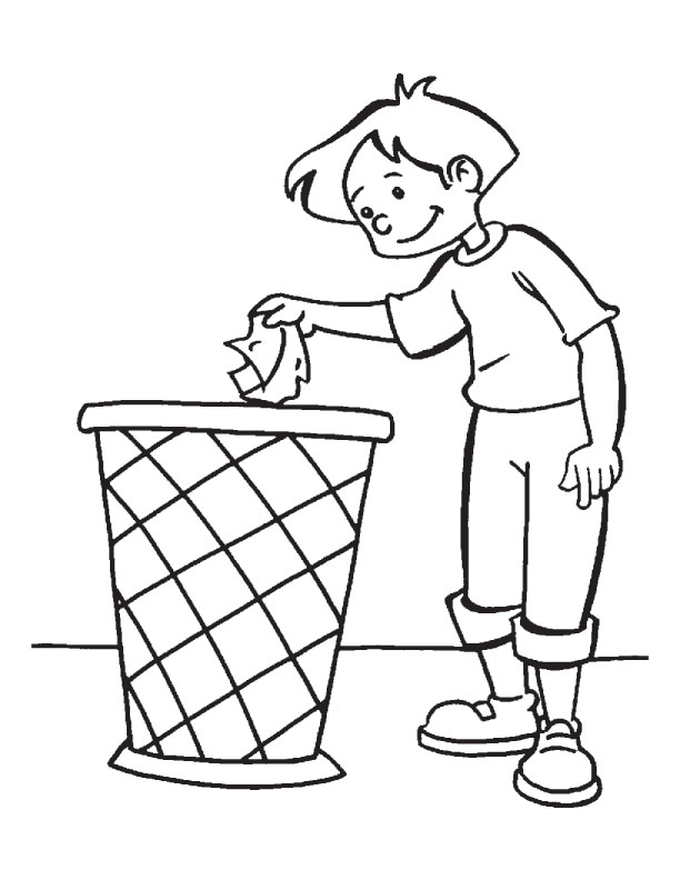 Keeping earth clean is the duty of every citizen coloring page | Download  Free Keeping earth clean is the duty of every citizen coloring page for  kids | Best Coloring Pages