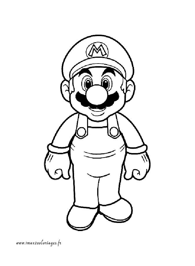 mario,luigi and yoshi Colouring Pages (page 3)