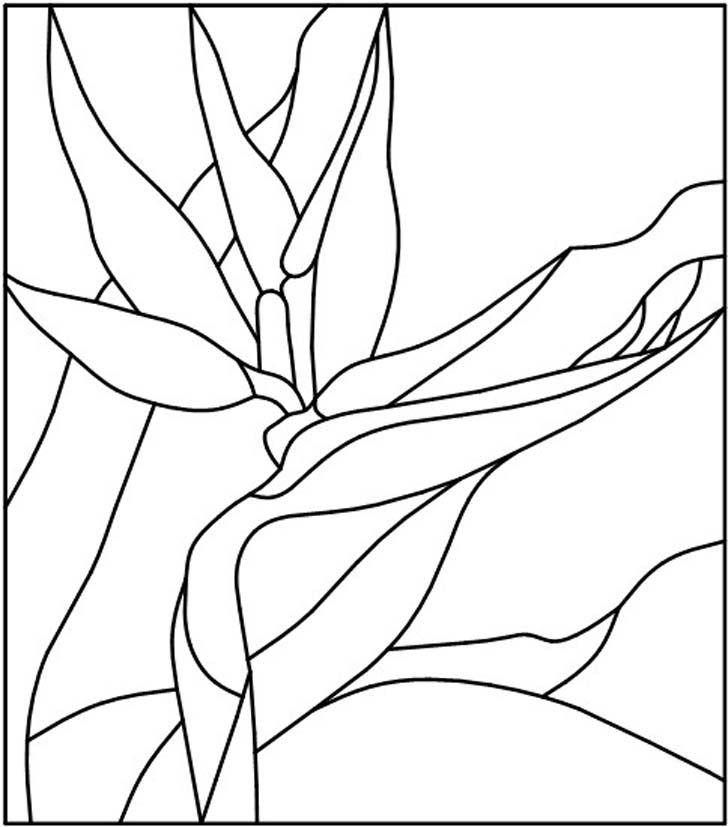 Free Stained Glass Patterns For Kids Coloring Home