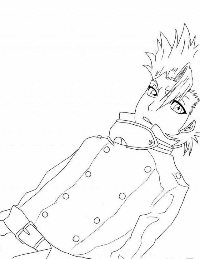 Bleach Swords Colouring Pages 41320 Ichigo Coloring Pages