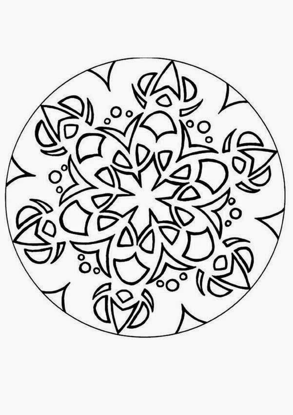 mandala coloring pages for kids - Free Coloring Pages for Kids