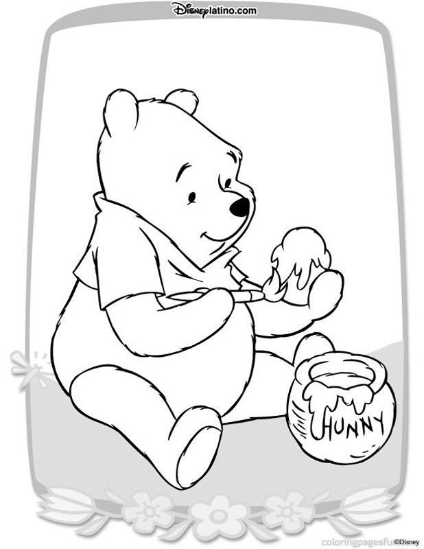 Easter Disney Character Coloring Pages 7 | Free Printable Coloring 