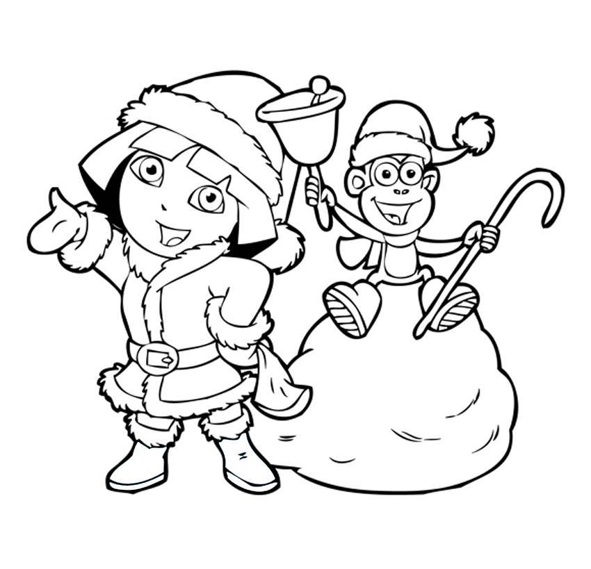 Dora The Explorer Coloring Pages For Fun And Creativity 