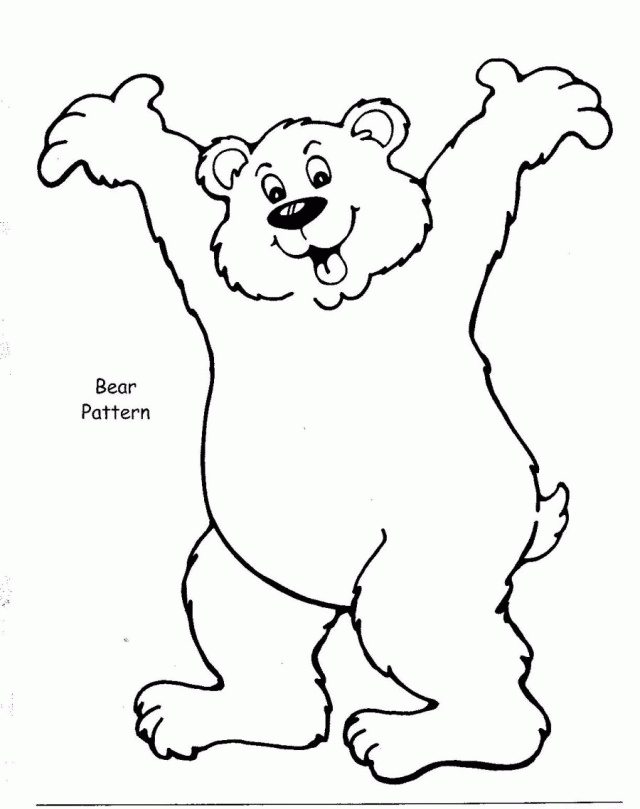 Brown Bear Brown Bear Coloring Pages Coloring Home
