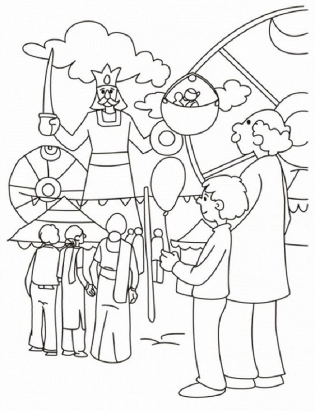 County Fair Coloring Pages - Coloring Home