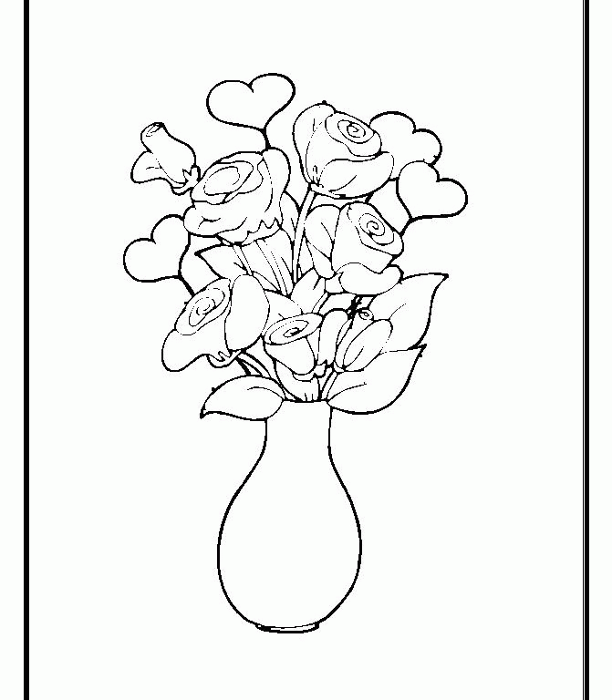 Coloring Sheets Flowers. Coloring Page Garden, Coloring Page - Coloring ...