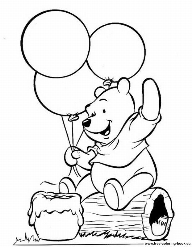Coloring pages Winnie the Pooh - Page 10 - Printable Coloring 
