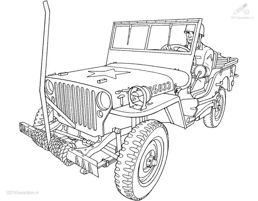Jeep Coloring Pages 169 | Free Printable Coloring Pages