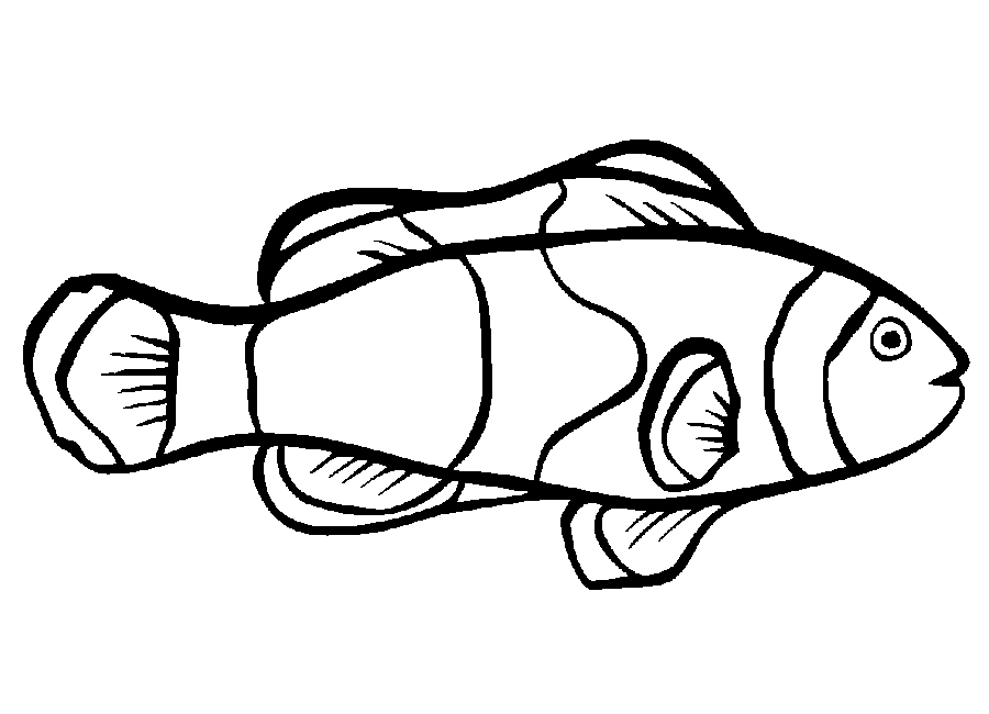 Clown Fish Coloring Pages | Rsad Coloring Pages