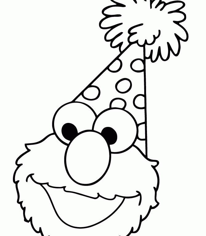 Sesame Street Telly X Ray Coloring Pages Com