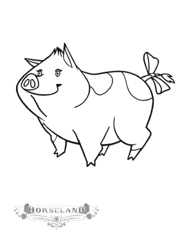 Horseland | Free Printable Coloring Pages