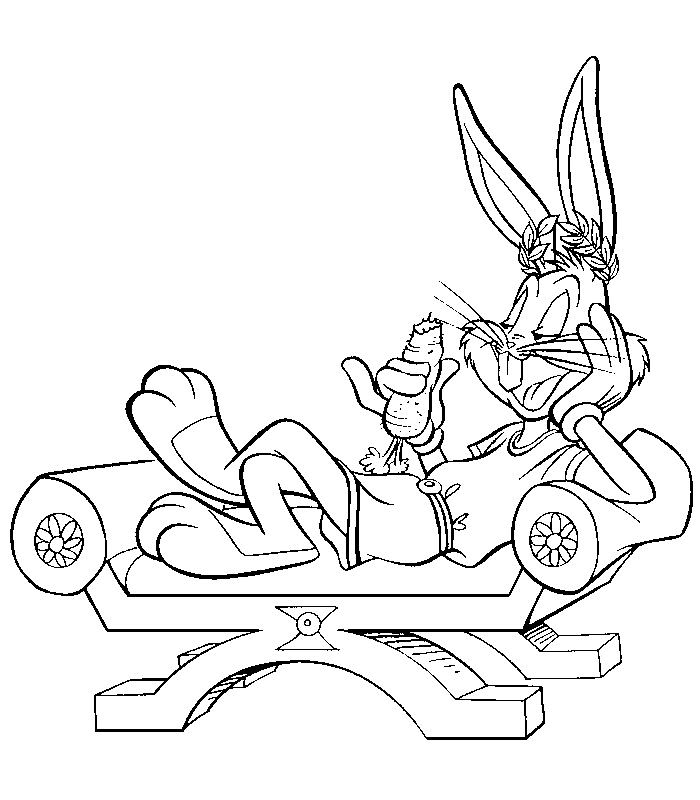 pics of bugs bunny coloring pages  free coloring pages