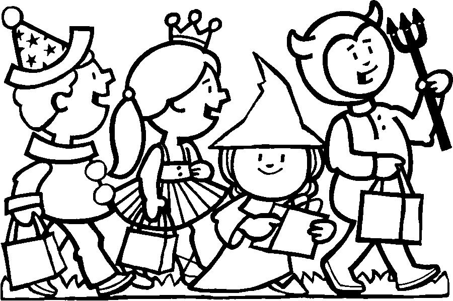 Christian Halloween Coloring Pages