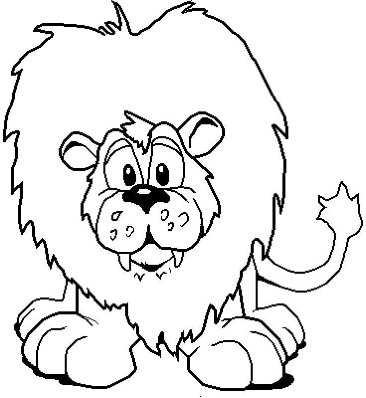 Lions and Tigers - 999 Coloring Pages
