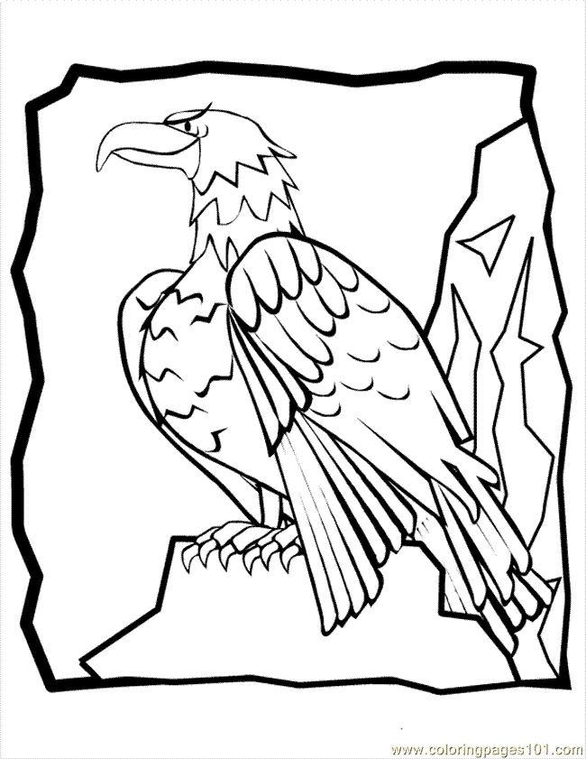 Harpy Eagle Coloring Page - Coloring Home