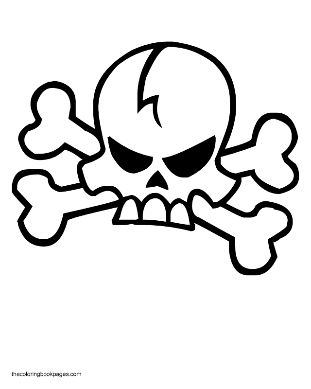 Skulls Coloring Pages