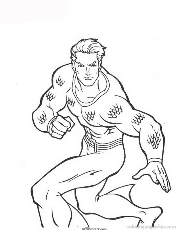 Aquaman Coloring Pages 25 | Free Printable Coloring Pages 