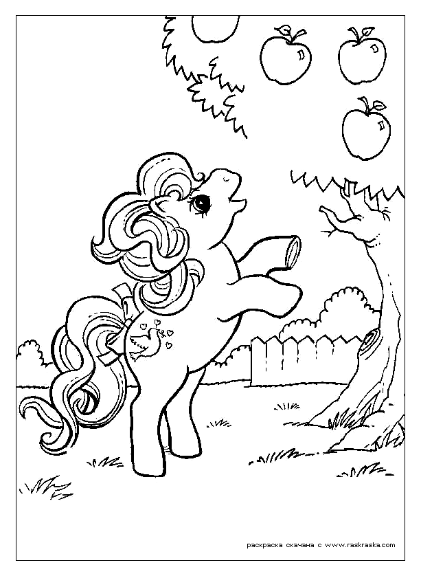 little pony coloring pages 9