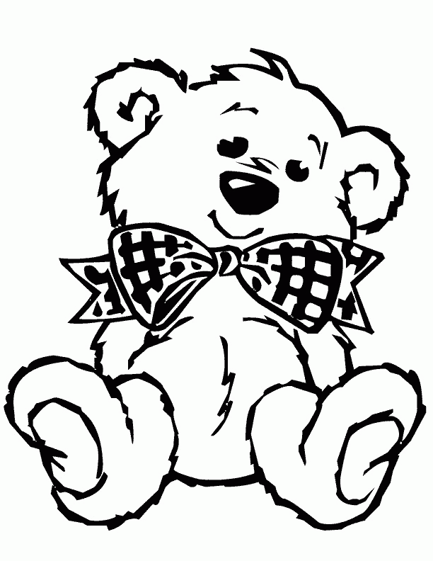 Bear Coloring Pages For KidsFun Coloring | Fun Coloring