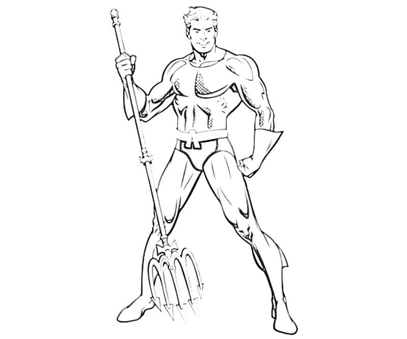 aquaman coloring pages free  coloring home