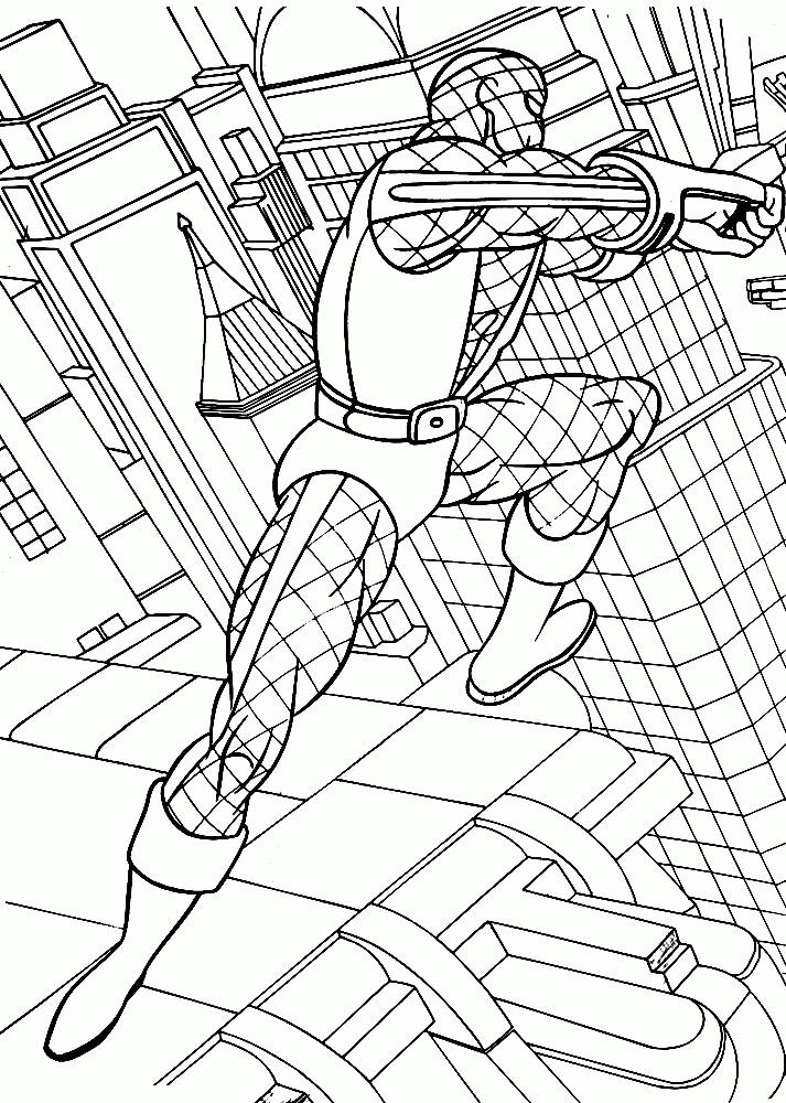 Spiderman Coloring Book Pages - Coloring Home