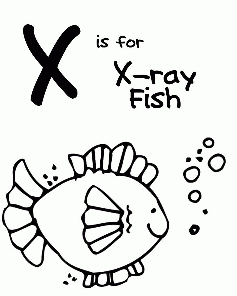 X-Ray Coloring Pages - Coloring Home