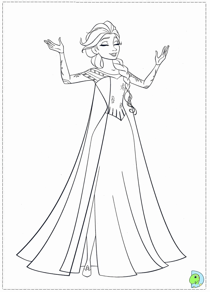 Frozen Coloring Book Pages #111 | Online Coloring Pages