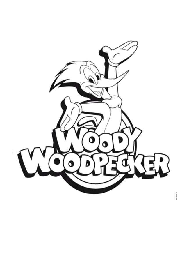 Woody Woodpecker Coloring Page | Woody Woodpecker Coloring Page | Pin…