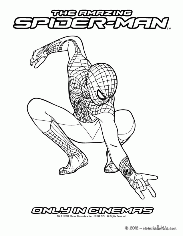 Spiderman Coloring Game - Coloring Home