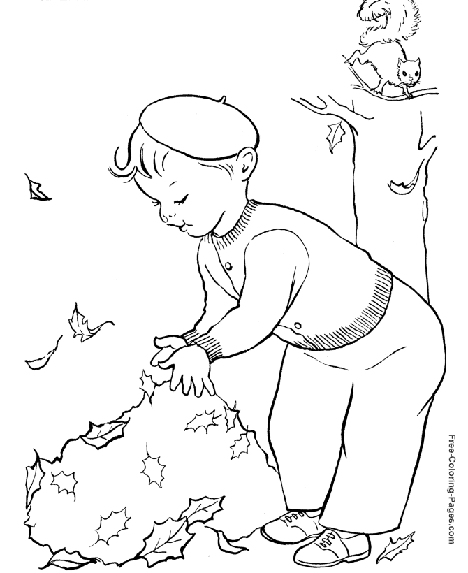 10 Free Printable Fall Coloring Pages | Creative Coloring Pages