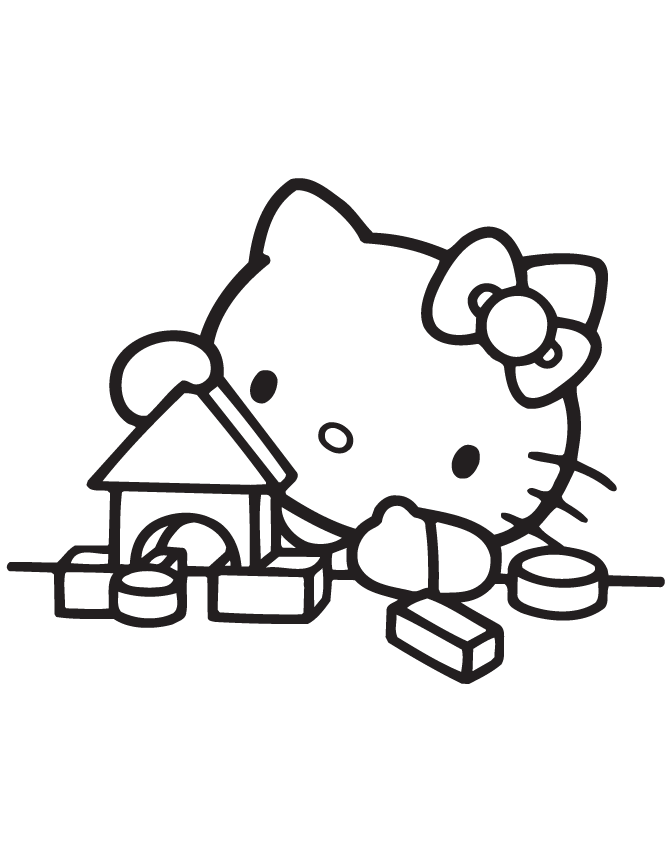 building blocks Colouring Pages (page 2)