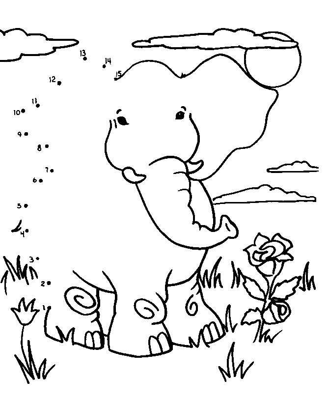 Connect The Dots | Free Coloring Pages - Part 2