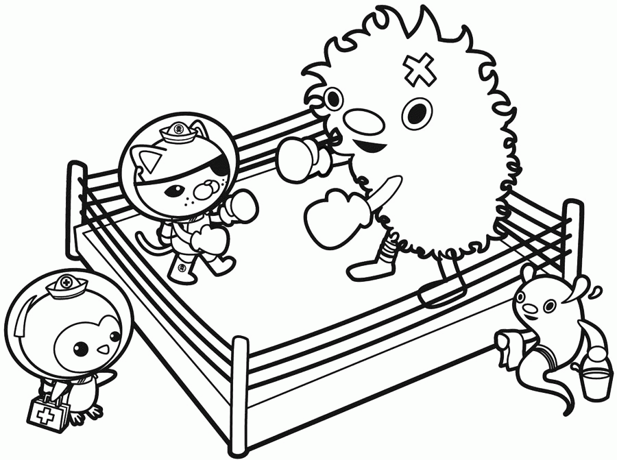 Boxer Coloring Pages - Coloring Home