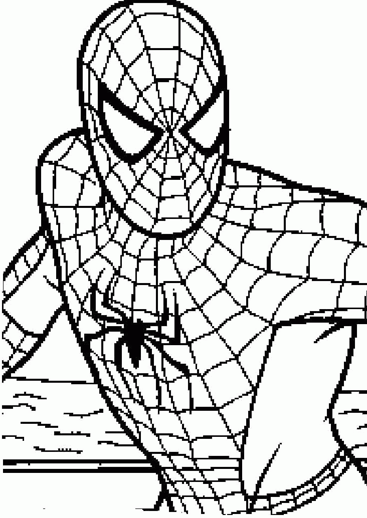 Spiderman Enemies Come See Coloring For Kids - Spiderman Coloring 