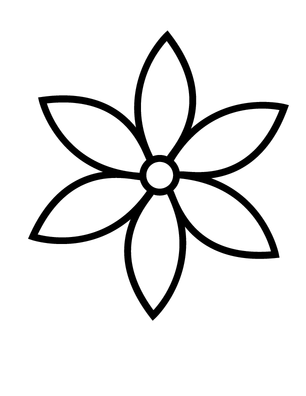 flower coloring pages for preschoolers coloring home