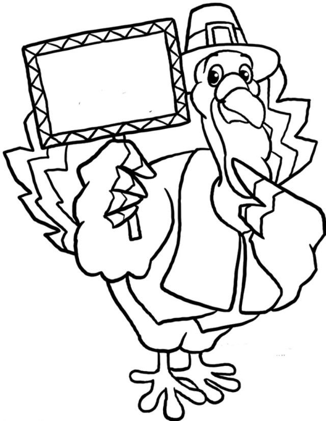 Cool Thanksgiving Turkeys Coloring Pages | Laptopezine.