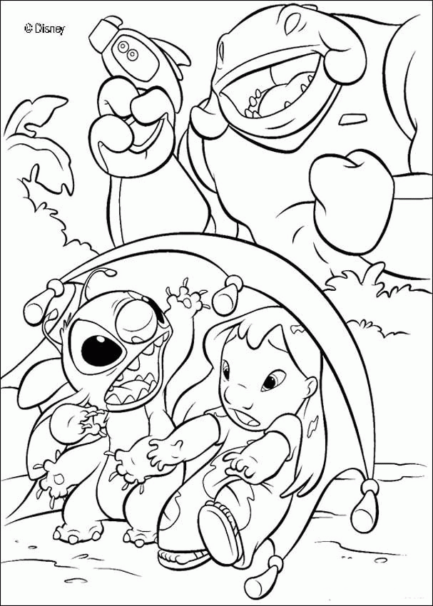 Lilo and Stitch coloring pages | Lilo and stitch