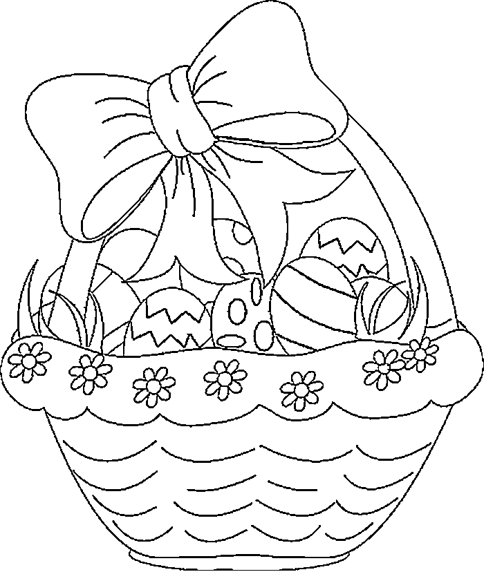 Kids Easter Coloring Pages - Printable or Online