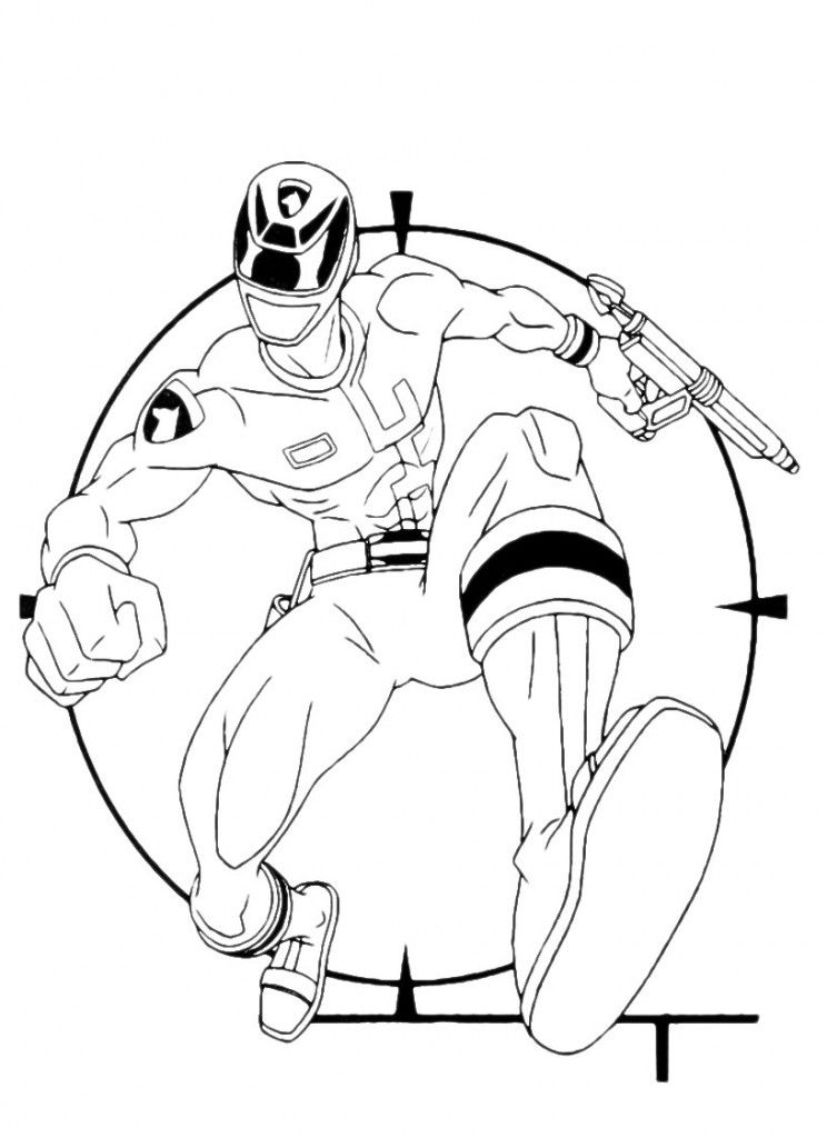 Funny: Download Power Ranger Dino Thunder Coloring Pages Picture 