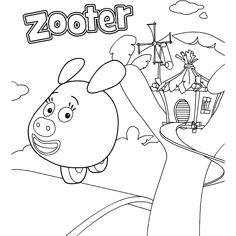 JUNGLE JUNCTION Colouring Pages