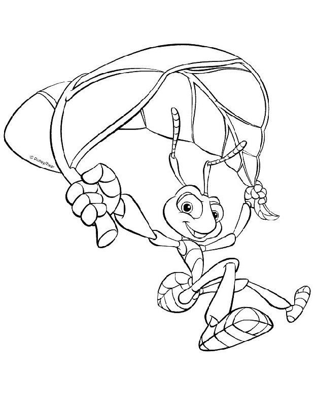 Bugs Life Coloring Pages 7 | Free Printable Coloring Pages 