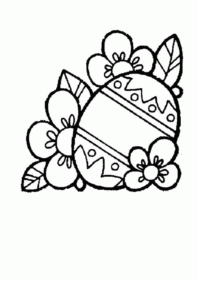 Easter Egg Coloring Pages | Coloring Town